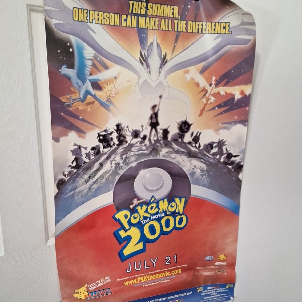 2000 Movie Poster - Red/Blue/White